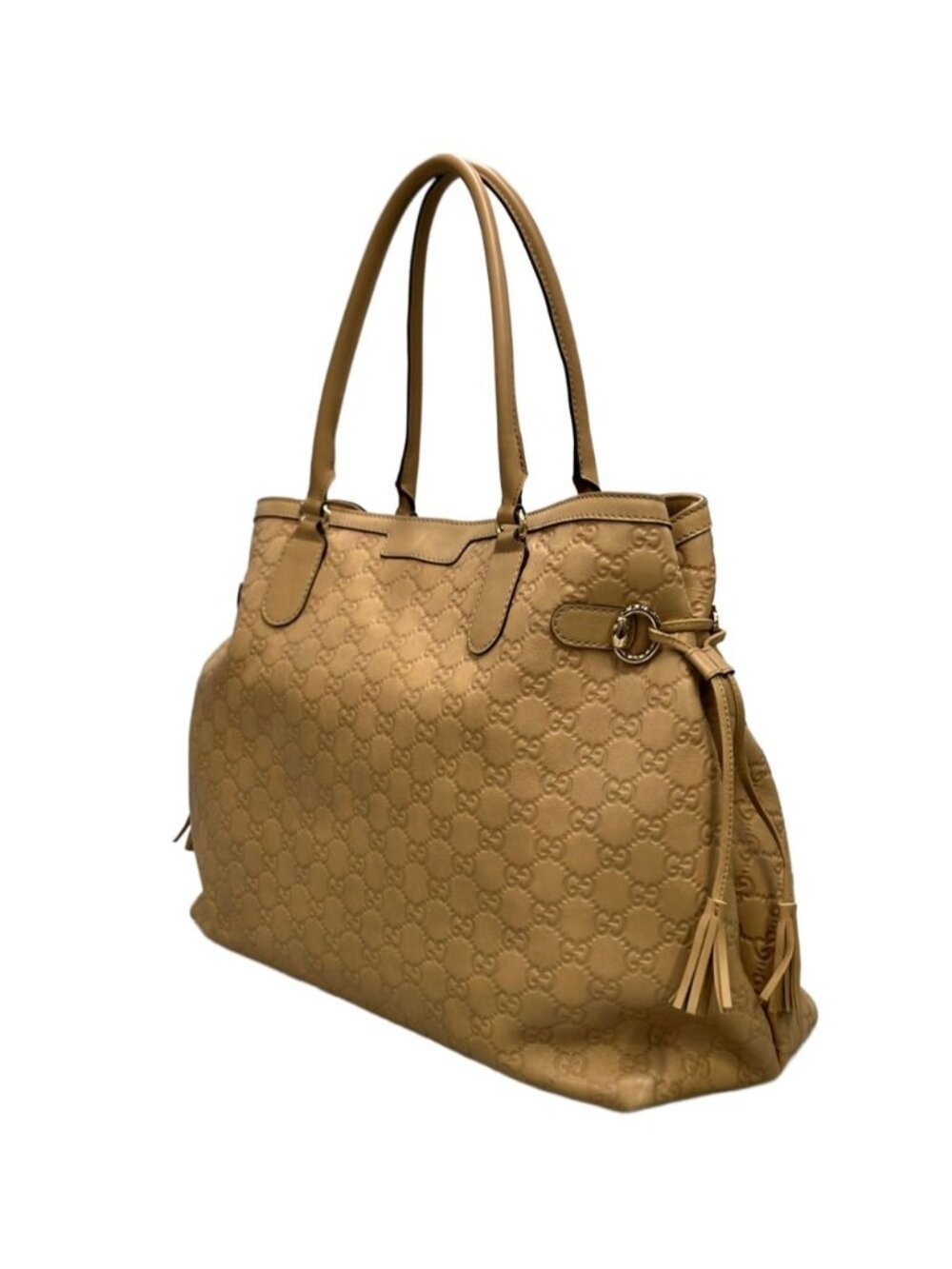 Gucci Tote Bag Guccissima Beige - Picture 3 of 10
